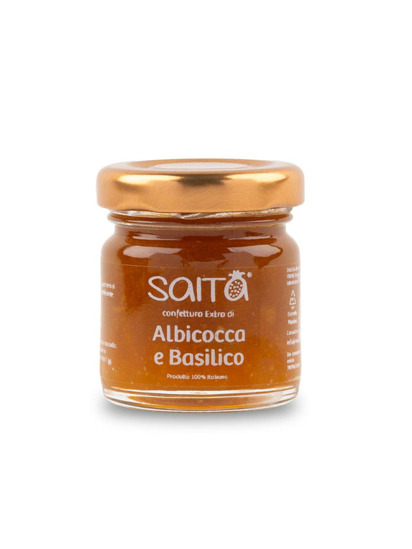 Confettura Extra di Albicocca e Basilico