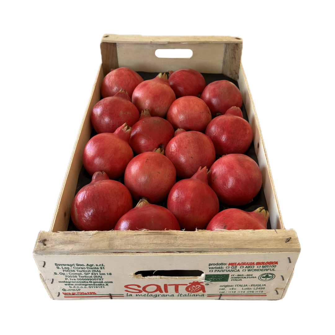 Cassetta di Melagrana BIO 5kg Varietà AKO